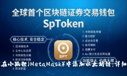 如何在小狐狸（MetaMask）中添加以太坊链：详细指南