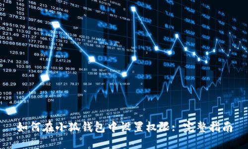 如何在小狐钱包中设置权限: 完整指南